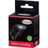 Черное эрекционное виброкольцо Vibro Lust Ring