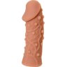 Насадка фаллического вида с венками и шишечками Extreme Sleeve 006 S-size - 12,7 см.