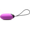 Лиловое ребристое виброяйцо с пультом ДУ 28X Ribbed Silicone Egg