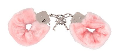 Розовые меховые наручники Love Cuffs Rose  Цена 3 488 руб. Диаметр: 4.5 см. Металлические наручники в меховой съемной оболочке. Страна: Германия. Материал: металл, мех.