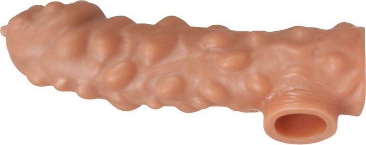 Насадка на фаллос с крупными бугорками EXTREME SLEEVE - 17,6 см.