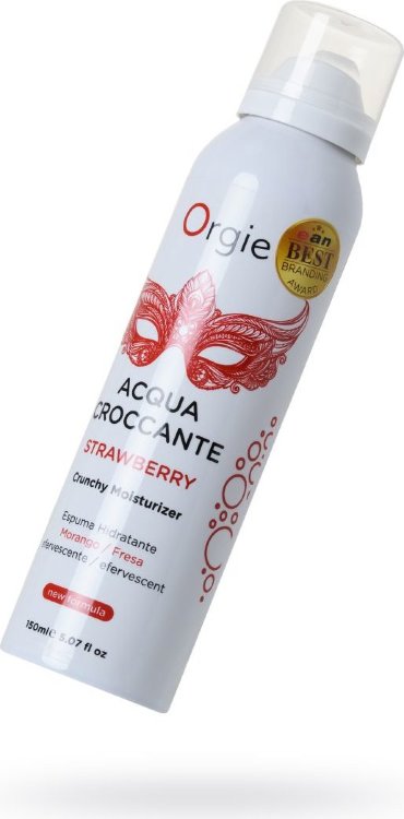 Шипучая увлажняющая пена для чувственного массажа Orgie Acqua Croccante - 150 мл.