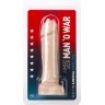 Телесный дилдо Jumbo Jack MAN O WAR - 25 см.