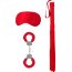 Красный набор для бондажа Introductory Bondage Kit №1  Цена 2 894 руб. - Красный набор для бондажа Introductory Bondage Kit №1