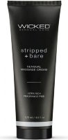 Массажный легкий крем WICKED Stripped plus Bare - 120 мл.