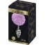 Серебристая анальная пробка с сиреневым мехом Metal Anal Fluffly Twist Plug L - Серебристая анальная пробка с сиреневым мехом Metal Anal Fluffly Twist Plug L