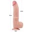 Телесный фаллоимитатор 12 King Sized Sliding Skin Dual Layer Dong - 31 см. - Телесный фаллоимитатор 12 King Sized Sliding Skin Dual Layer Dong - 31 см.