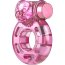 Розовое эрекционное виброкольцо Pink Bear  Цена 543 руб. - Розовое эрекционное виброкольцо Pink Bear