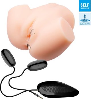 Телесный мастурбатор с 2 тоннелями Dual Vagina and Ass Veronica