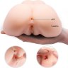 Телесный мастурбатор с 2 тоннелями Dual Vagina and Ass Veronica