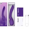 Фиолетовый жезловый вибратор We-Vibe Wand 2 - 27,3 см.