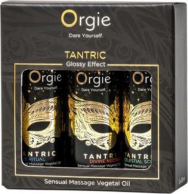 Набор массажных масел Tantric Kit (3 флакона по 30 мл.) Компания Orgie создала мини-коллекцию масел Tantric Sensual Massage. Эта великолепная коллекция — это нечто большее, чем просто пробные продукты. Она идеально подходит для тех, кто хочет иметь немного тантрических масел и брать их с собой куда угодно! А для тех, кто ищет приятный маленький подарок, поиск окончен. Нанесите большое количество средства на нужную область. Для выполнения массажа используйте руки или собственное тело. Идеально подходит для продолжительного массажа, прелюдии. Разглаживание кожи, увлажнение и шелковистый эффект. Love Ritual: PRUNUS AMYGDALUS DULCIS OIL, PARFUM, ARGANIA SPINOSA KERNEL OIL, HELIANTHUS ANNUUS SEED OIL, OLEA EUROPAEA FRUIT OIL, PENTAERYTHRITYL TETRA-DI-T-BUTYL HYDROXYHYDROCINNAMATE, VITIS VINIFERA SEED OIL, BENZYL SALICYLATE, HYDROXYCITRONELLAL, LIMONENE. Divine Nectar: PRUNUS AMYGDALUS DULCIS OIL, PARFUM, ARGANIA SPINOSA KERNEL OIL, HELIANTHUS ANNUUS SEED OIL, OLEA EUROPAEA FRUIT OIL, PENTAERYTHRITYL TETRA-DI-T-BUTYL HYDROXYHYDROCINNAMATE, VITIS VINIFERA SEED OIL, LIMONENE, BENZYL SALICYLATE, HEXYL CINNAMAL, BENZYL ALCOHOL, CITRONELLOL, ALPHA-ISOMETHYL IONONE, COUMARIN. Celestial Scent: PRUNUS AMYGDALUS DULCIS OIL, PARFUM, ARGANIA SPINOSA KERNEL OIL, HELIANTHUS ANNUUS SEED OIL, OLEA EUROPAEA FRUIT OIL, PENTAERYTHRITYL TETRA-DI-T-BUTYL HYDROXYHYDROCINNAMATE, VITIS VINIFERA SEED OIL. Страна: Португалия. Объем: 3 шт. по 30 мл.