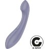 Фиолетовый вибромассажер G-Force - 19 см.