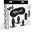 Набор для анальной стимуляции 28X Backdoor Adventure Remote Control 3 Piece Butt Plug Vibe Kit - Набор для анальной стимуляции 28X Backdoor Adventure Remote Control 3 Piece Butt Plug Vibe Kit