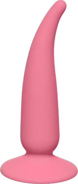 Розовая анальная пробка P-spot Teazer Pink - 12,2 см.