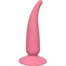 Розовая анальная пробка P-spot Teazer Pink - 12,2 см.