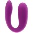 Фиолетовый стимулятор для пар с вибропулей  Цена 1 223 руб. - Фиолетовый стимулятор для пар с вибропулей
