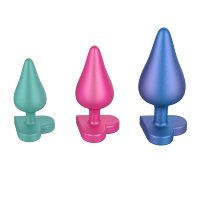 Набор из 3 анальных пробок Romp Luster
