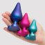 Набор из 3 анальных пробок Romp Luster  Цена 6 579 руб. - Набор из 3 анальных пробок Romp Luster