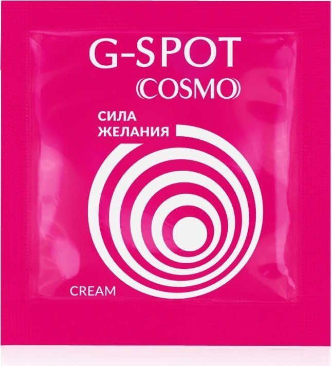 Стимулирующий интимный крем для женщин Cosmo G-spot - 2 гр.