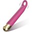Розовый вибратор с отверстием для стимуляции клитора - 18,2 см.  Цена 4 793 руб. - Розовый вибратор с отверстием для стимуляции клитора - 18,2 см.