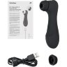 Черный вакуумный стимулятор клитора Satisfyer Pro 2 Generation 3 с управлением через приложение