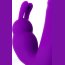 Фиолетовый вибратор JOS TATY с пульсирующими шариками - 21,5 см.  Цена 8 773 руб. - Фиолетовый вибратор JOS TATY с пульсирующими шариками - 21,5 см.