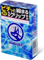 Презервативы Sagami Squeeze волнистой формы - 5 шт.