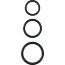 Набор из трех черных эрекционных колец Silicone 3-Ring Stamina Set  Цена 1 918 руб. - Набор из трех черных эрекционных колец Silicone 3-Ring Stamina Set