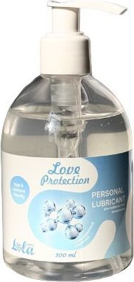 Увлажняющий лубрикант на водной основе Love Protection - 300 мл.