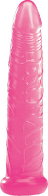 Розовый желейный фаллоимитатор - 16,5 см.  Цена 2 025 руб. Длина: 16.5 см. Диаметр: 3.5 см. Розовый желейный фаллоимитатор. Не содержит фталатов. Страна: Китай. Материал: гель.