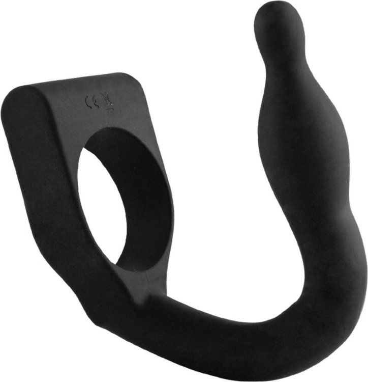 Эрекционное кольцо с вибровтулкой Discovery