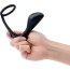 Черное эрекционное кольцо со стимулятором простаты Ringer Cock Ring Plug - Черное эрекционное кольцо со стимулятором простаты Ringer Cock Ring Plug