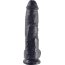Реалистичный чёрный фаллоимитатор-гигант 10 Cock with Balls - 25,4 см.  Цена 8 454 руб. - Реалистичный чёрный фаллоимитатор-гигант 10 Cock with Balls - 25,4 см.