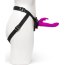 Лиловый страпон Rechargeable Vibrating Strap-On Harness Set - 17,6 см.  Цена 14 180 руб. - Лиловый страпон Rechargeable Vibrating Strap-On Harness Set - 17,6 см.