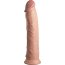 Телесный фаллоимитатор-реалистик King Cock Ellite Dual Density - 28 см. - Телесный фаллоимитатор-реалистик King Cock Ellite Dual Density - 28 см.
