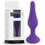 Фиолетовая анальная втулка Silcone Purple Plug Medium - 11 см. - Фиолетовая анальная втулка Silcone Purple Plug Medium - 11 см.