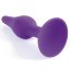 Фиолетовая анальная втулка Silcone Purple Plug Medium - 11 см. - Фиолетовая анальная втулка Silcone Purple Plug Medium - 11 см.