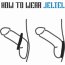Черное эрекционное кольцо с крыльями Rooster Jeliel Angel - Черное эрекционное кольцо с крыльями Rooster Jeliel Angel