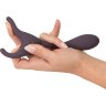 Фиолетовый универсальный вибратор Remote Controlled Couples Vibrator
