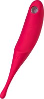Красный вакуум-волновой стимулятор клитора Satisfyer Twirling Pro
