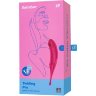 Красный вакуум-волновой стимулятор клитора Satisfyer Twirling Pro