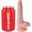 Телесный фаллоимитатор с мошонкой и присоской 6 Cock with Balls - 17,8 см. - Телесный фаллоимитатор с мошонкой и присоской 6 Cock with Balls - 17,8 см.
