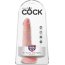 Телесный фаллоимитатор с мошонкой и присоской 6 Cock with Balls - 17,8 см. - Телесный фаллоимитатор с мошонкой и присоской 6 Cock with Balls - 17,8 см.