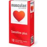 Презервативы Masculan Sensitive plus - 10 шт.