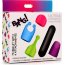 Вибропуля с 4 эластичными насадками Rechargeable Bullet With 4 Attachments - Вибропуля с 4 эластичными насадками Rechargeable Bullet With 4 Attachments