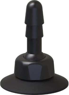Плаг с присоской для фиксации насадок Deluxe 360° Swivel Suction Cup Plug  Цена 4 979 руб. Длина: 11.4 см. Этот плаг может быть использован с любым совместимым аксессуаром, будь то анальные насадки, вагинальные насадки, двойные насадки. Рабочая длина - 9,5 см. Страна: Китай. Материал: поливинилхлорид (ПВХ, PVC).