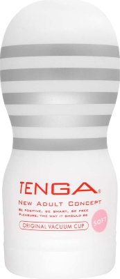 Мастурбатор TENGA Original Vacuum Cup Soft Длина: 15.5 см. Диаметр: 6.9 см. Премьера 2021 года - обновленная линейка хитовых мужских стимуляторов TENGA CUP. Основные отличия от первой серии CUP: - Измененный внутренний рельеф, теперь радикально отличающийся в зависимости от цвета корпуса. - Обновленный внешний дизайн и измененная эргономика корпусов. - Три уровня интенсивности стимуляции в зависимости от цвета корпуса. Vacuum Cup - это в первую очередь анатомический продуманный дизайн: внутри вас встретит мягкая рельефная поверхность с множеством больших и маленьких выступов, ребер и зоной для круговой стимуляции головки. Vacuum Cup способна подарить полное ощущение легендарного глубокого минета. Она доведет вас до такого бурного оргазма, который вы еще никогда не испытывали во время мастурбации без использования игрушек. Феноменальное реалистичное ощущение посасывания создадут специальные клапаны, которые нагнетают сильный вакуум внутри корпуса мастурбатора. А с помощью отверстия для воздуха на крышке стимулятора вы можете усиливать и ослаблять свое ощущение погружения в самую глубину горла. Реалистичный «причмокивающий» звук создает достоверную иллюзию оральных ласк и вызывает дополнительное возбуждение. Белый корпус - самая мягкая стимуляция, предпочтительная для мужчин любящих нежные ласки и неспешность. Разработано в Японии для одноразового использования. Страна: Япония. Материал: термопластичный эластомер (TPE).