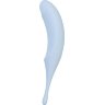 Голубой вакуум-волновой стимулятор клитора Satisfyer Twirling Pro