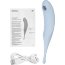 Голубой вакуум-волновой стимулятор клитора Satisfyer Twirling Pro - Голубой вакуум-волновой стимулятор клитора Satisfyer Twirling Pro